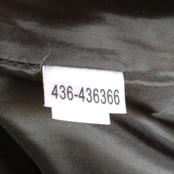 LOFT black/white window pane skirt, size 2 - Picture 6 of 6
